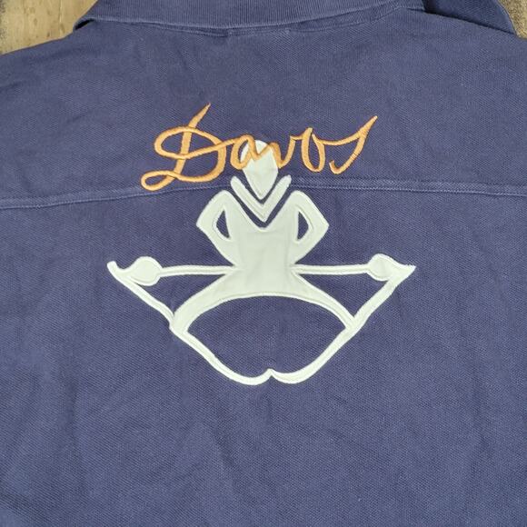 Vintage Ettinger Sport Davos Limited Edition Long Sleeve Polo Switzerland Men XL - Picture 5 of 12